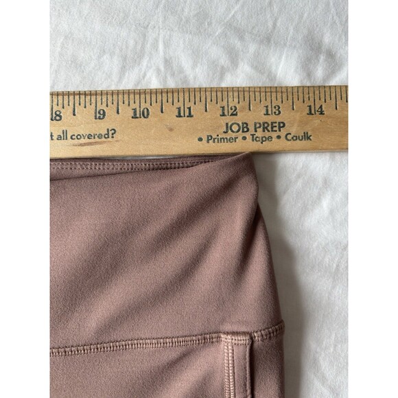 Free People Movement Leggings Small Mauve Pink Petite Infinity Crop Mid Rise - Picture 8 of 10